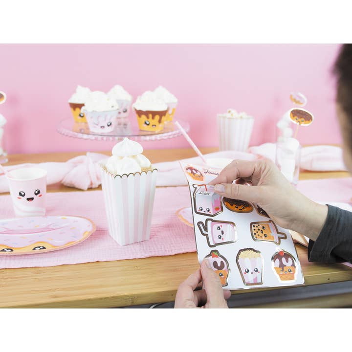 Tim&Puce Factory - Wholesale Sticker - JUNK FOOD STICKERS X 25 PIECES4