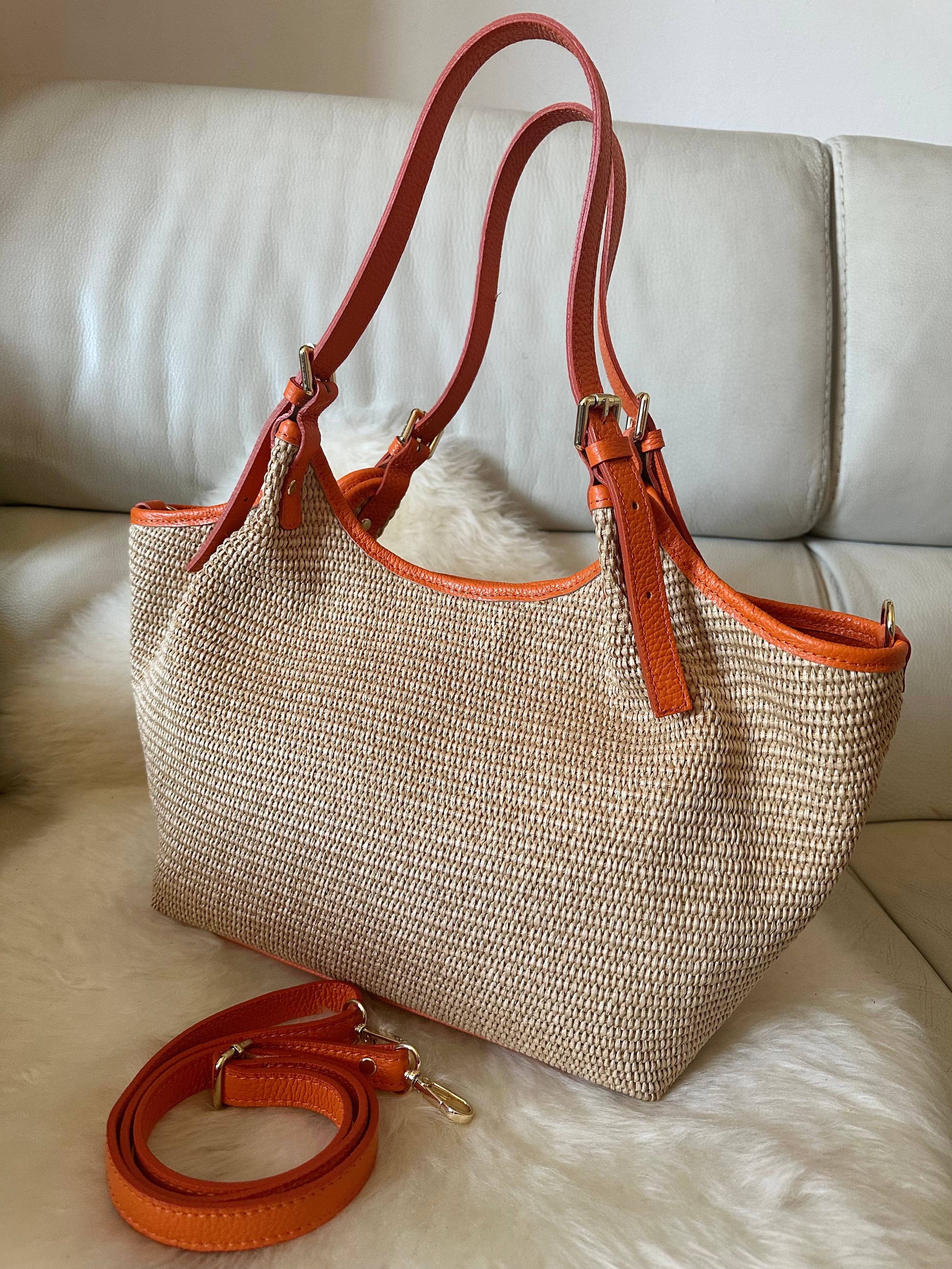 Zhade - Wholesale Shoulder Bag - Women's - THAI - raffia and genuine leather4