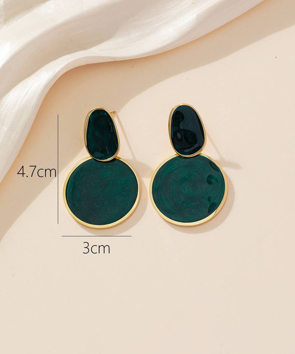 Blossom bijoux – wholesale Dangle earrings – 24BOA027 Steel Stud Earrings1