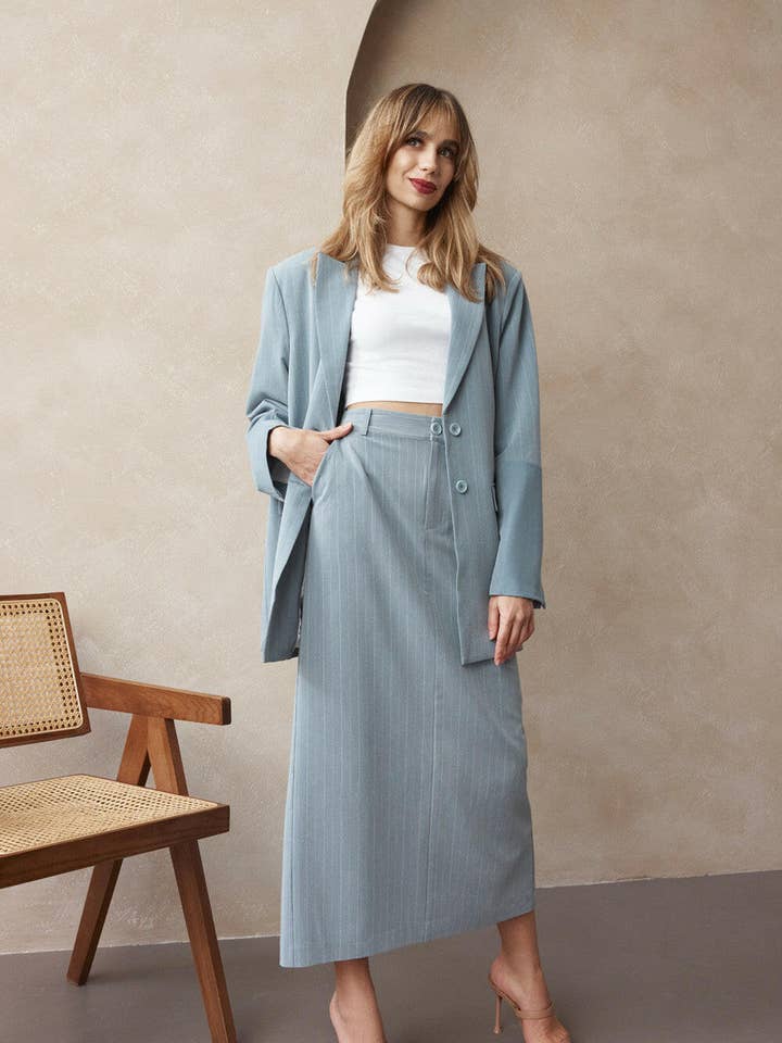 Langer Anzugrock für den Großhandel von OKSWEAR