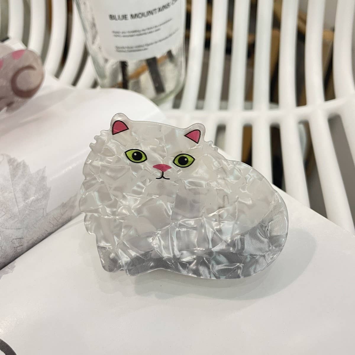 NINEXIS - Wholesale Hair Clip - Women's - CWAHA1510_CUTE CARTOON ANIMAL CAT SWAN HAIR CLAW CLIP 0