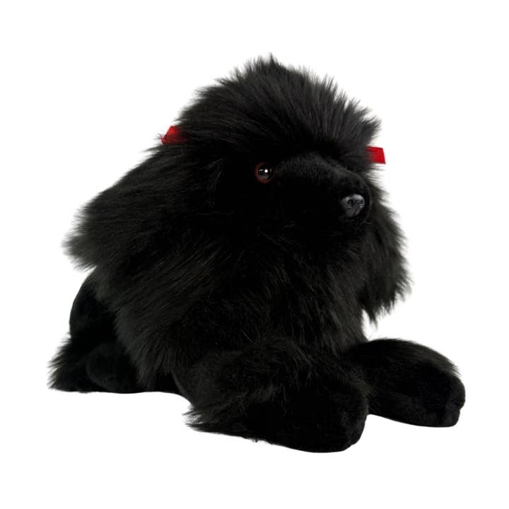 Romeo - Poedel, zwart - 30 cm gehurkt voor wholesale door Bocchetta Plush Toys