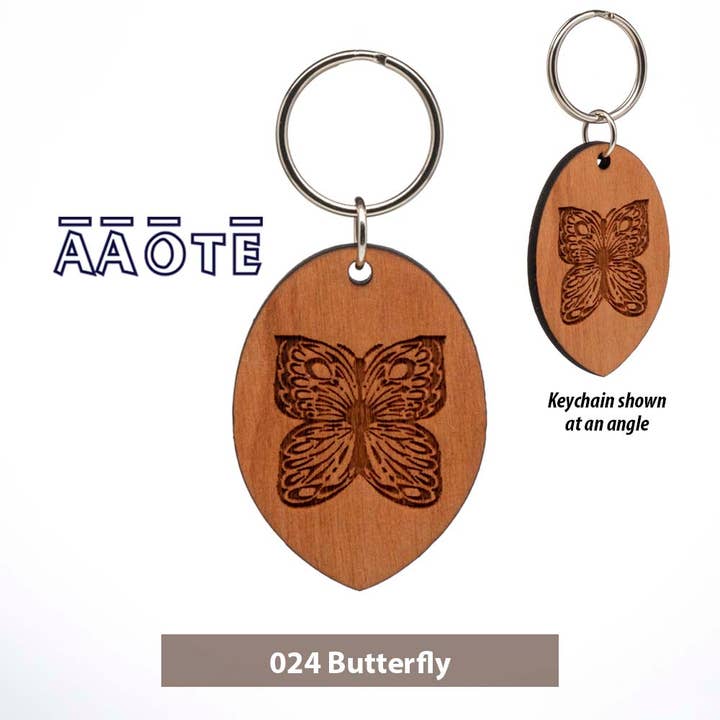 AAOTE – wholesale Keychain – Unisex – Wood Essential Oil Diffuser USA Made Key Chains3