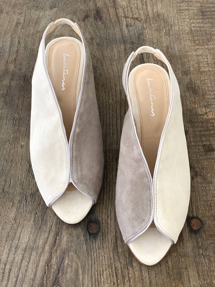 MARIA mix gray & white for wholesale by LUSITANAS