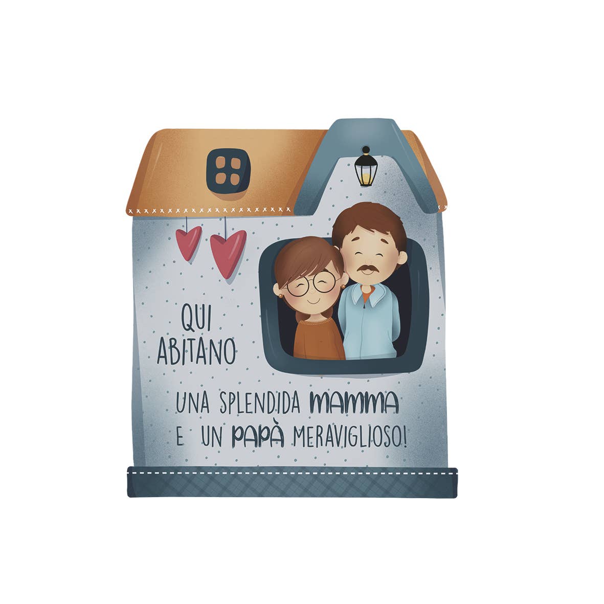 Dekori - Wholesale Magnet - Cal Cass. Mamma Papa