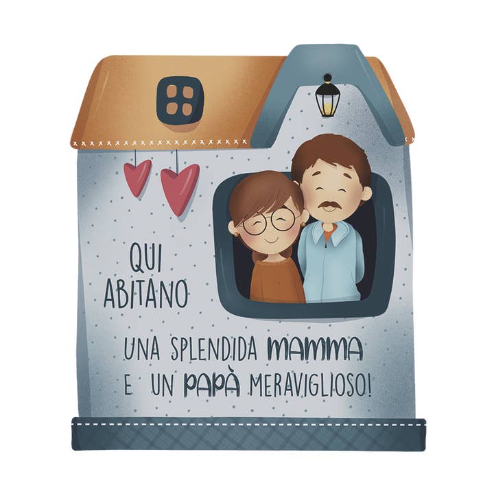 Dekori - Wholesale Magnet - Cal Cass. Mamma Papa0