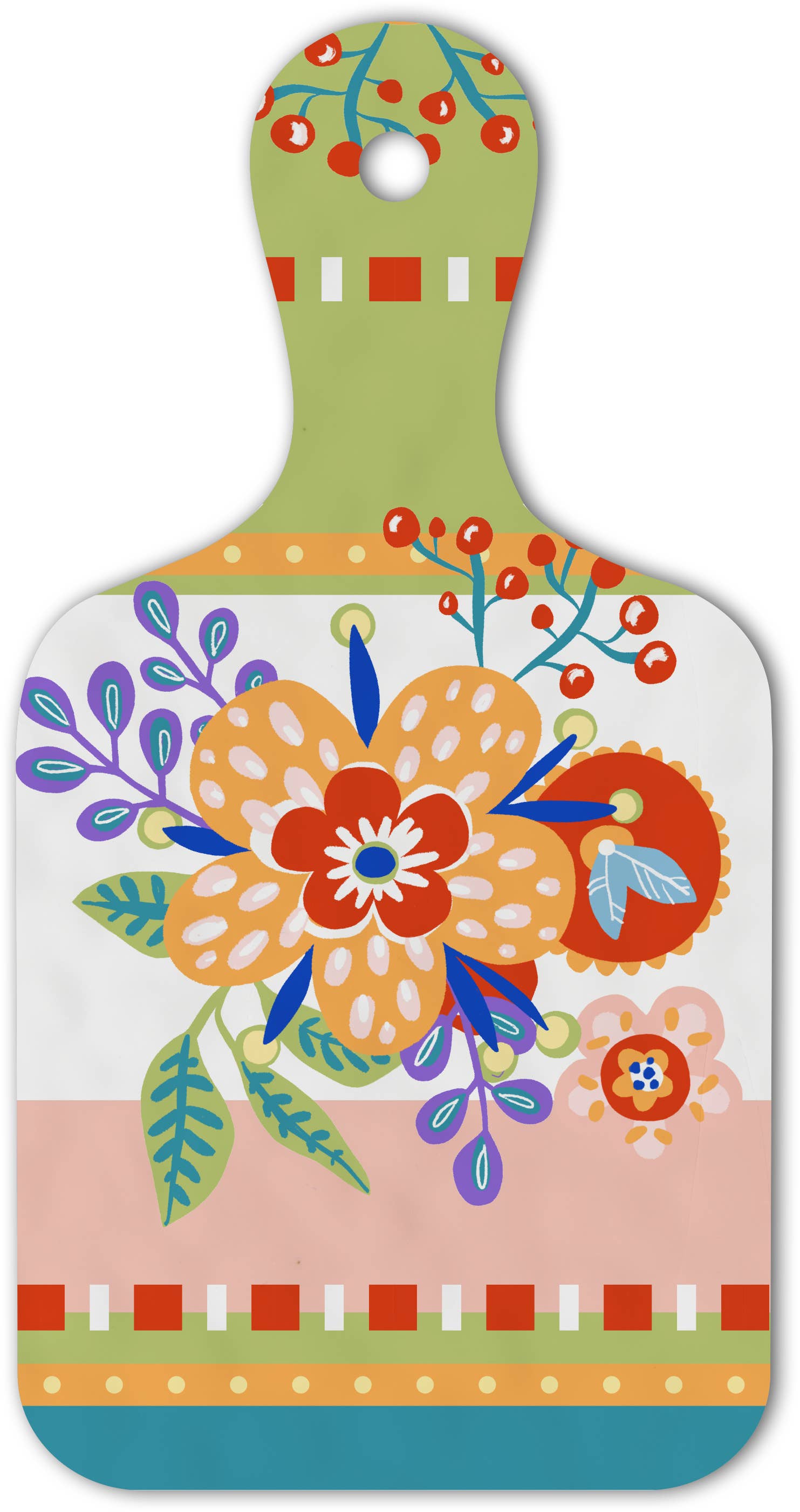 Baci Milano - Wholesale Cutting Board - Small Melamine Cutting Board & Serving Plate - Mamma Mia