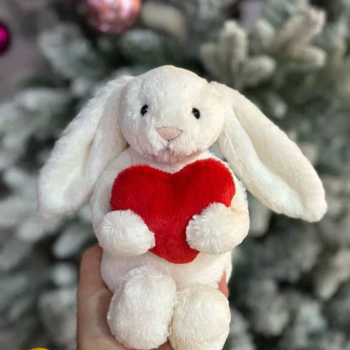 Bunny Heart Plush Toy Doll Valentine's Day Gift for wholesale by Sparkling Extras