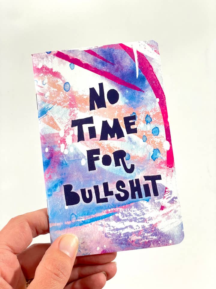 Carnet de poche No Time for Bullshit pour la vente par Tori Tornado