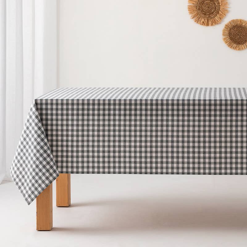 GAMUSI – wholesale Duk – Fläckbeständigt vaxdukstyg med vichy-rutigt bomullsmönster48