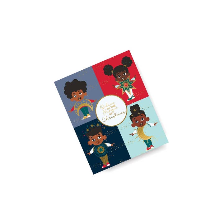 Black Paper Party - Wholesale Christmas Card - Celestial Holiday Cards6