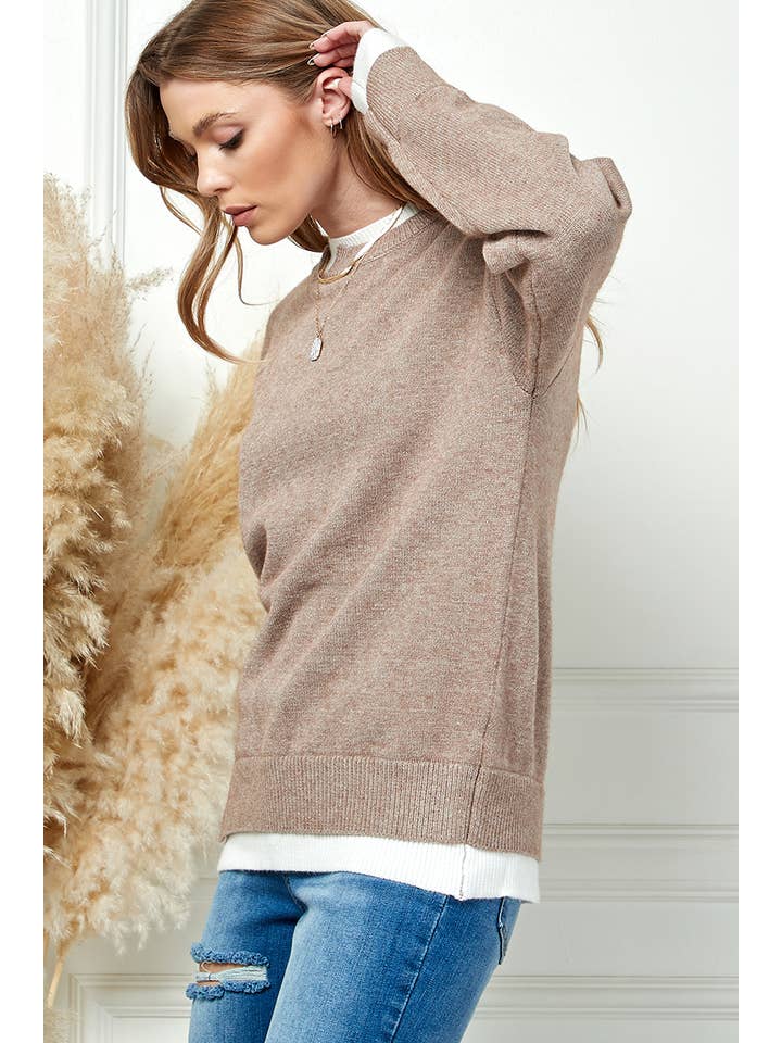 Cezele - Vendita all'ingrosso Maglione tricot - Donna - Maglione in maglia a maniche lunghe - 100% acrilico14