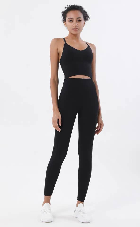 Belsize Activewear – wholesale Activewear set – Women′s – Sports Bra and Leggings Two Piece Sets pilates outfits5