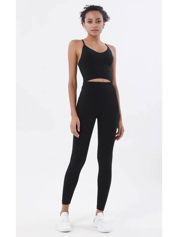 Belsize Activewear – wholesale Activewear set – Women′s – Sports Bra and Leggings Two Piece Sets pilates outfits5