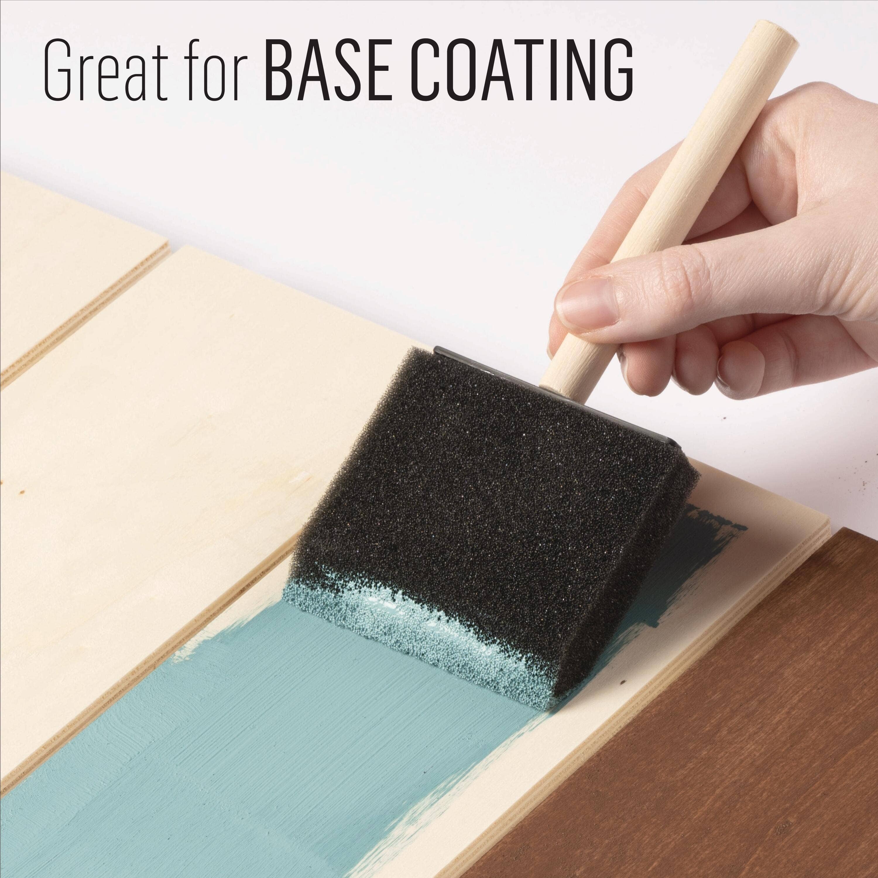 Plaid Crafts - Wholesale Paint/Wax Brush - Plaid ® Brush Sets - Foam Brush Set of 33