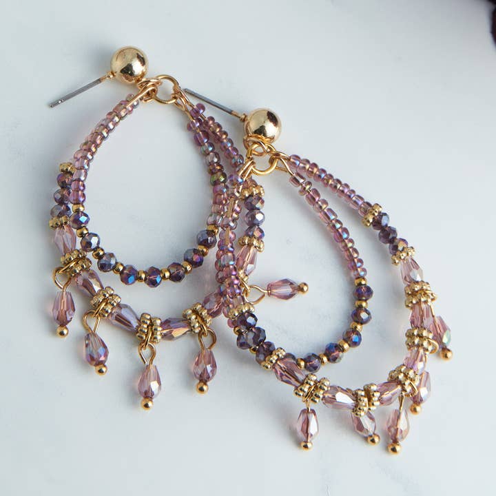 Howard's – Großhandel Ohrhänger – Caden ovale Perlen-Tropfenohrringe0