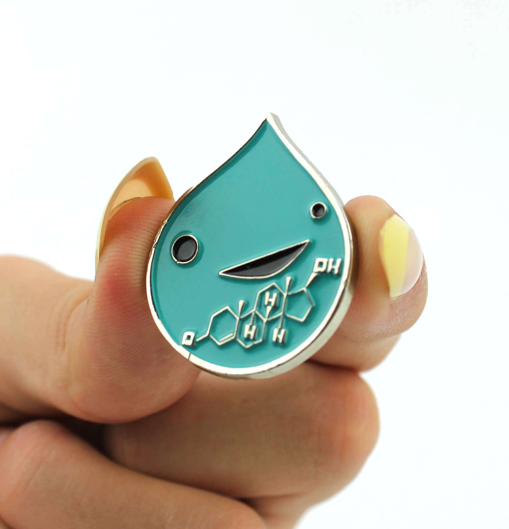 I Heart Guts | Organ Plushies Wholesale - Wholesale Lapel Pin/Button - Testosterone Art Enamel Lapel Pin - Game of Hormones1