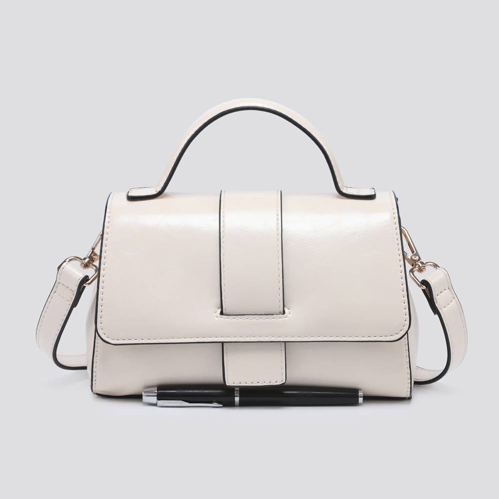 House of Milano - Wholesale Top Handle Bag - Women's - 25048 Vegan Leather Mini Crossbody Bag9