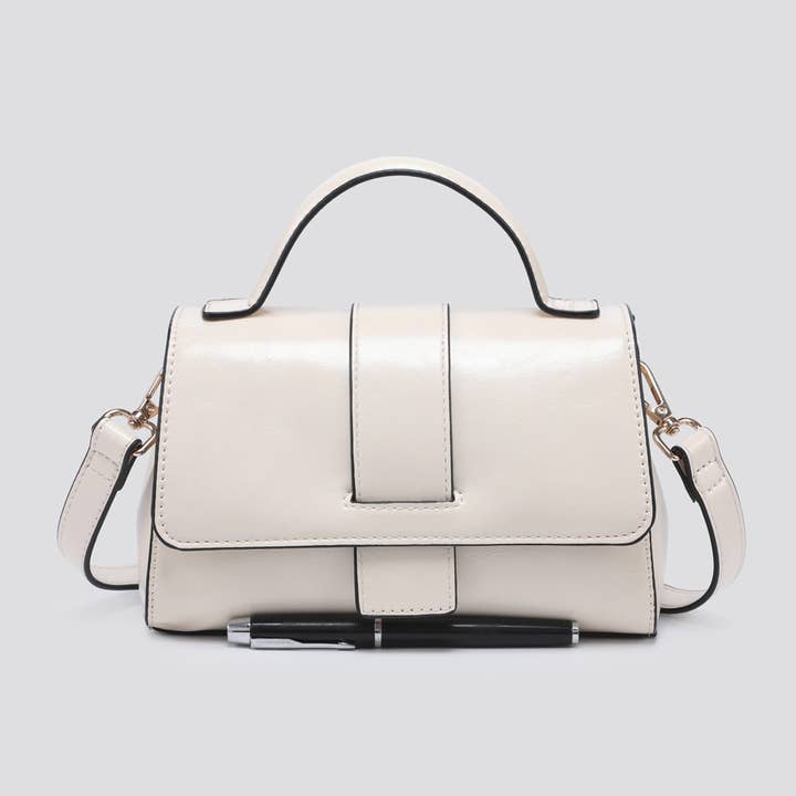 House of Milano - Wholesale Top Handle Bag - Women's - 25048 Vegan Leather Mini Crossbody Bag9