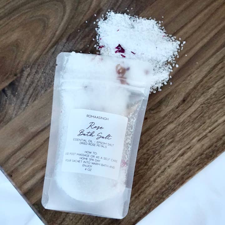 Sels de bain | Étiquette privée disponible pour la vente par ROMAASINGH LLC