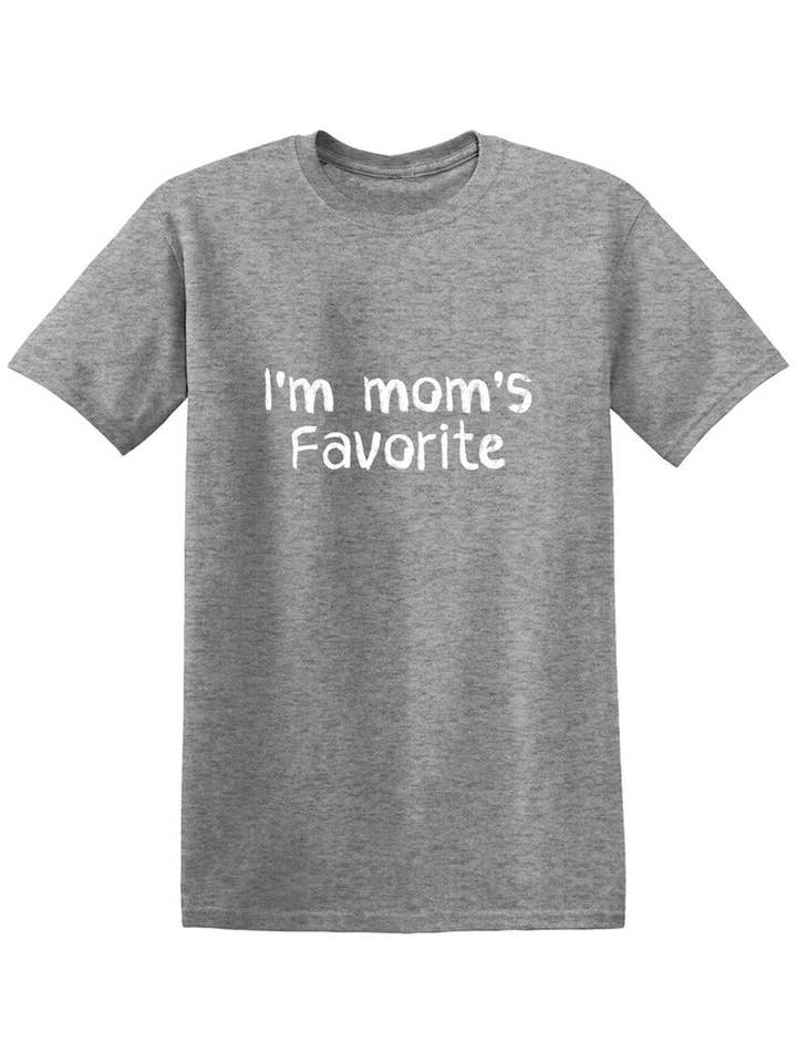 Feelin Good Tees - Wholesale Screen Printed T-Shirt - Women's - I'm Mom's Favorite.14