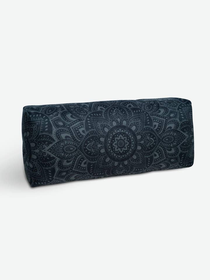 Yoga Bolster - Mandala Charcoal for wholesale by Yoga DesignLab EU