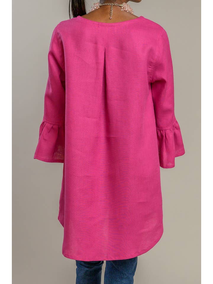 Arte Italica & Crown Linen Designs - Wholesale Tunic - Women's - Bella Top - New Colors2