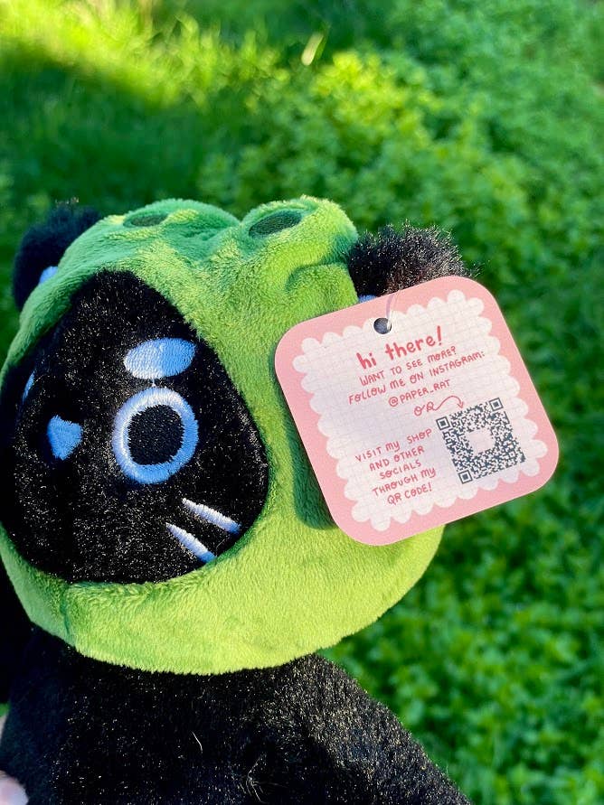 Paper Rat Illustrations - Wholesale Stuffed/Plush Toy - Kids & Baby - Frog the Cat Plushie3