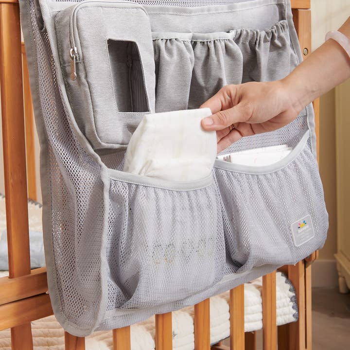 Little Martin's Drawer - Venta al por mayor Organizador de pañales- Bebés - Organizador de pañales de malla para cuna
