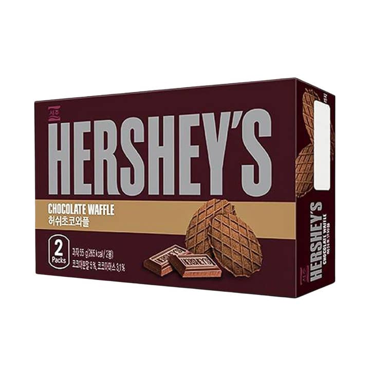 Hershey's Chocolate Waffle (Korea) - 55G for wholesale by Fizz and Sweets Wholesale