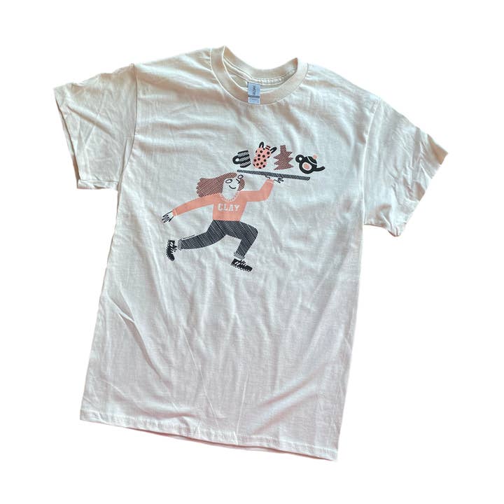 Rushing Potter Tee for wholesale by Molly Anne Bishop