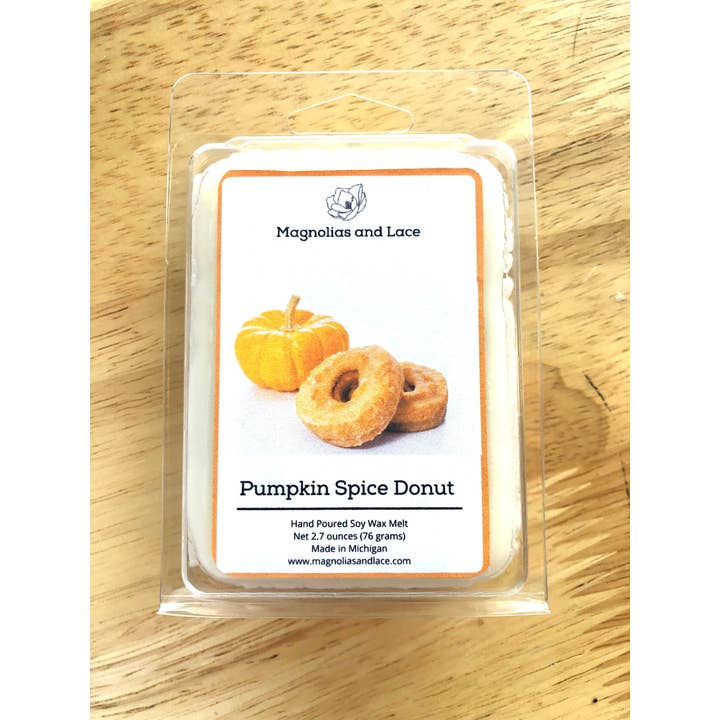 Pumpkin Spice Donut Wax Melt for wholesale by Wild & Untamed Designs
