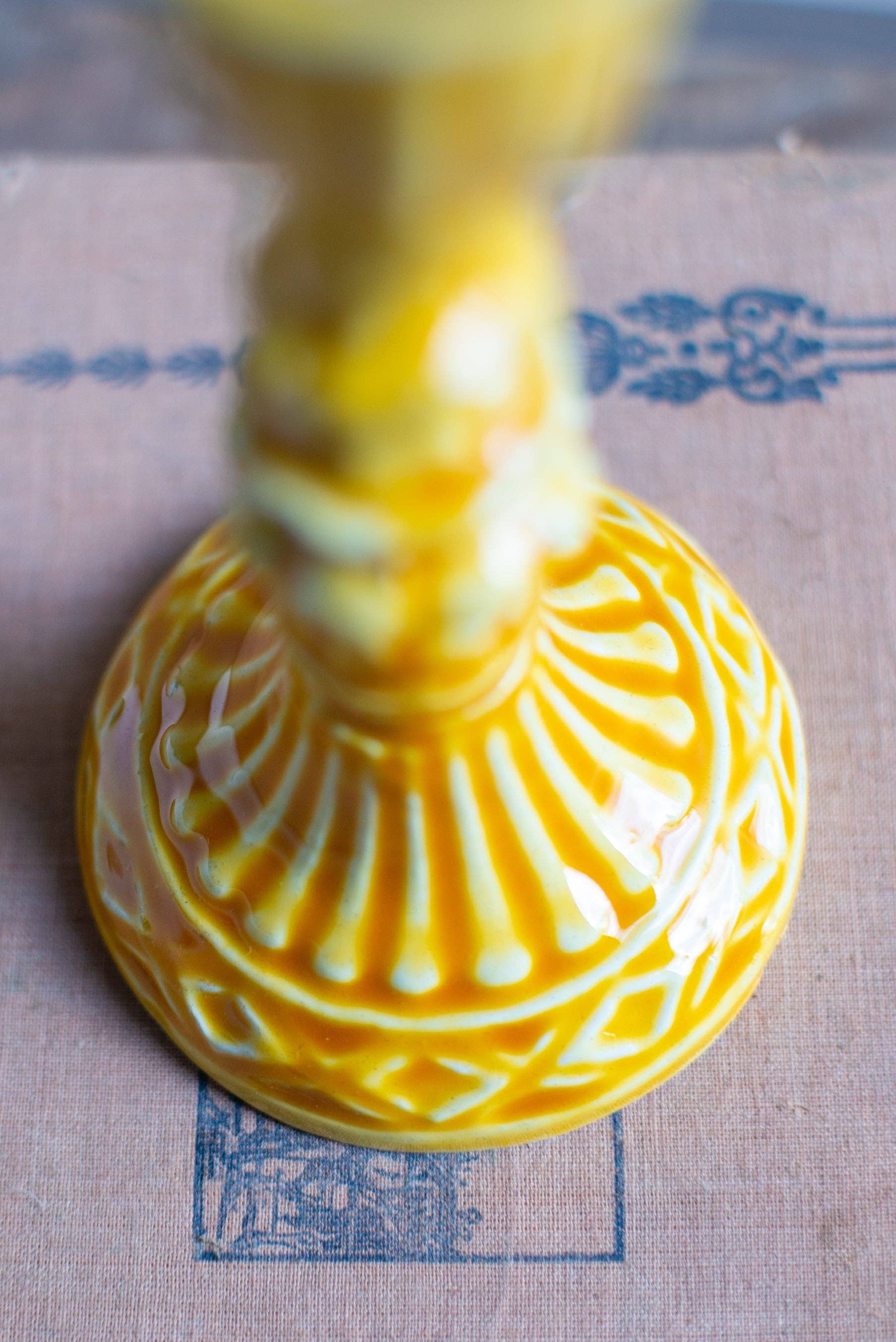 Ian Snow Ltd – wholesale Ljushållare – Formade metallljusstakar med keramisk yta20