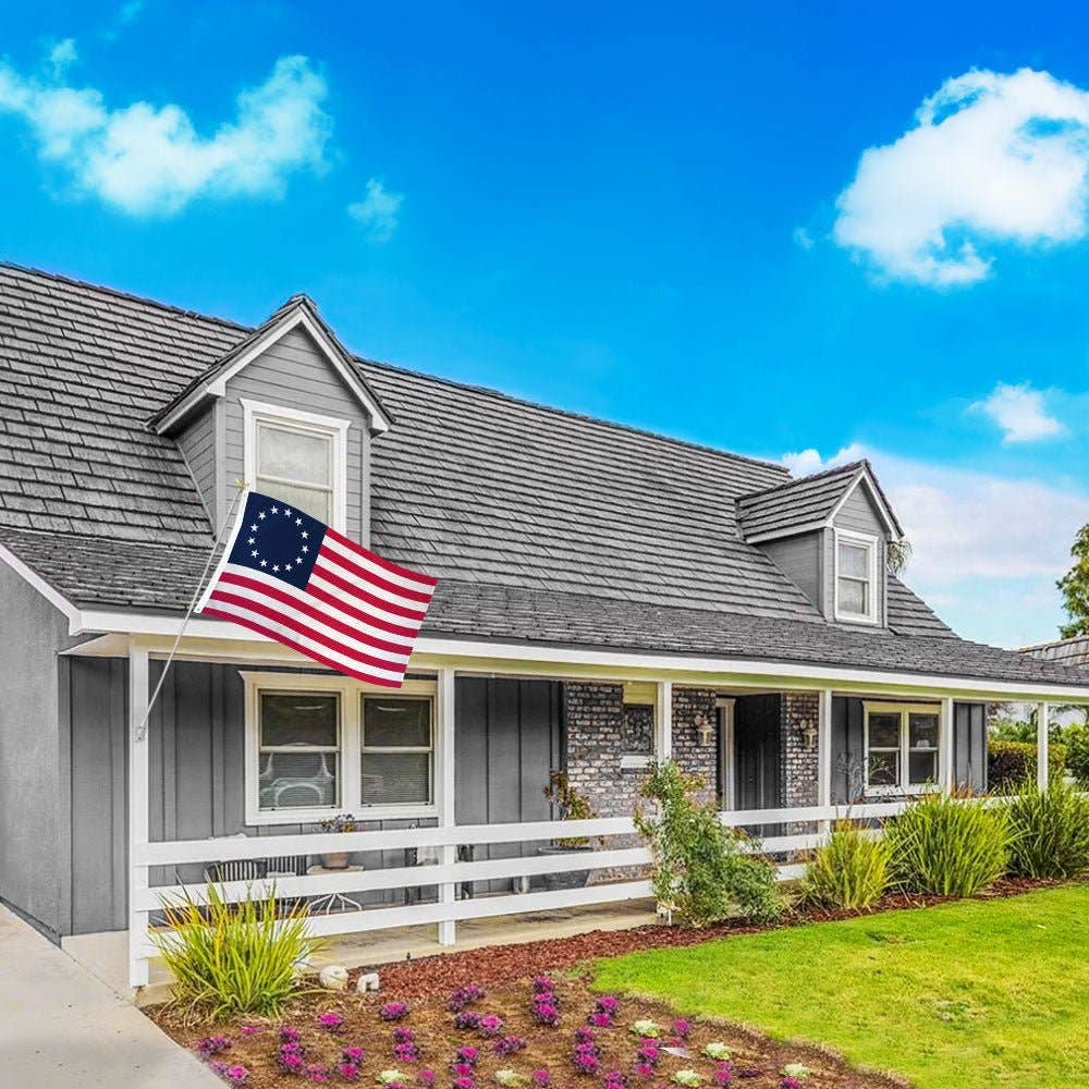 Flags Importer - Wholesale Flag - Betsy Ross Flag 3x5ft Poly2