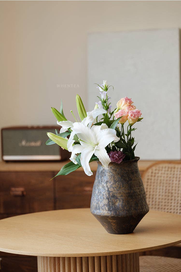 Gohobi （We cover U.S. import duties） - Wholesale Vase - Gohobi Japanese-style wabi sabi handmade large vase 00312