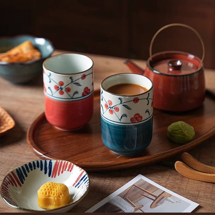 MinoCraft - Venta al por mayor Taza - Taza cerámica japonesa estilo choko recta10