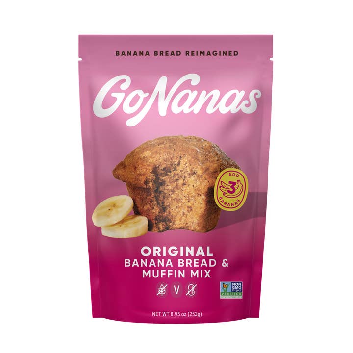 Originele bananenbroodmix voor wholesale door GoNanas