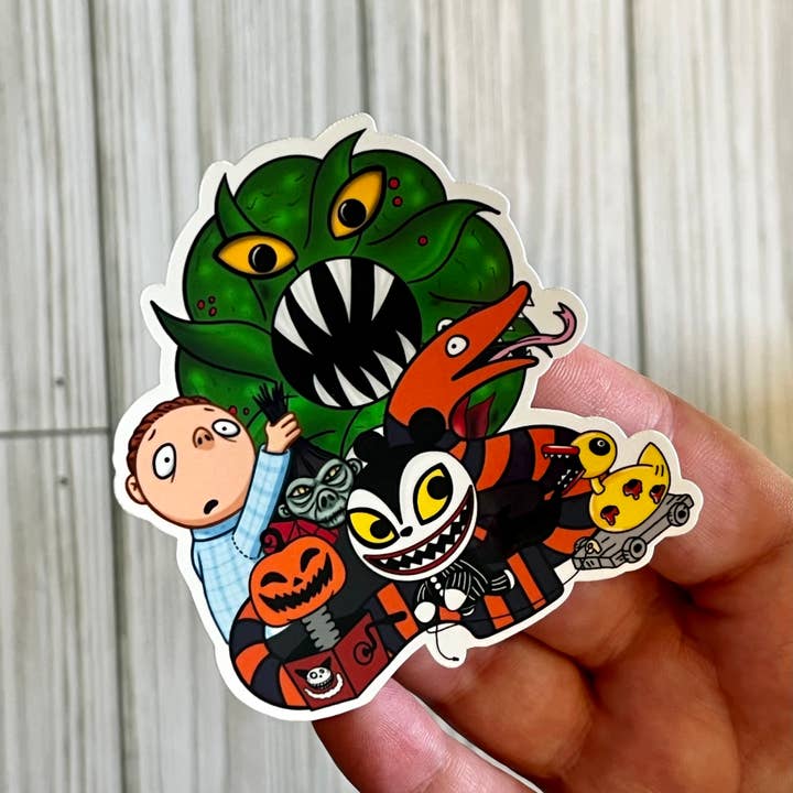 Graceful Darkness, LLC - Wholesale Sticker - Scary Toys, Nightmare Before Christmas, Vinyl Sticker