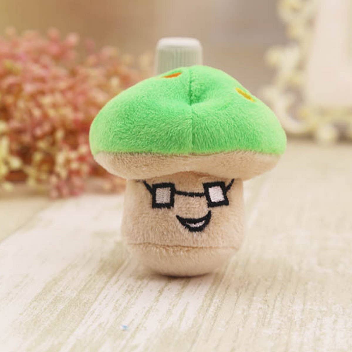 PAWPAWwholesale - Wholesale Pet Toy - Cat/Dog - Plush Mushroom Squeaky Toy for Dogs and Cats_CWMM109234