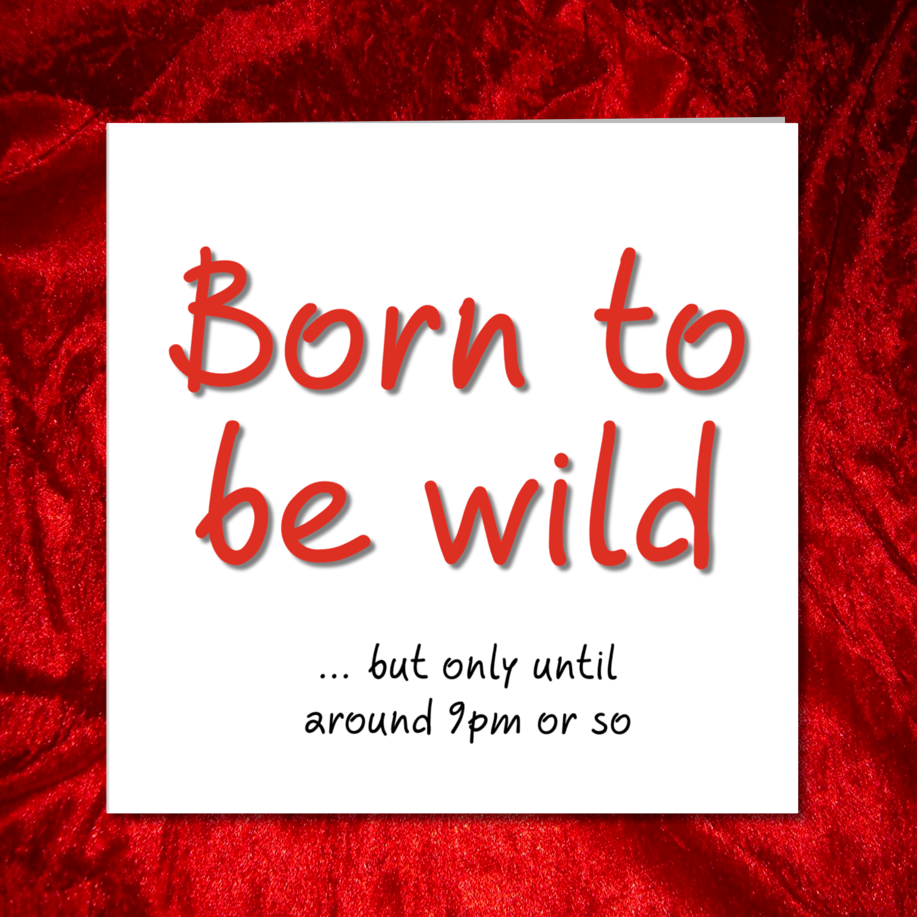 Swizzoo Cards - Wholesale Birthday Card - Born to be Wild Birthday Card Dad Mum Friend Funny Humorous Joke Cheeky Getting Old Aged 40th 50th 60th2