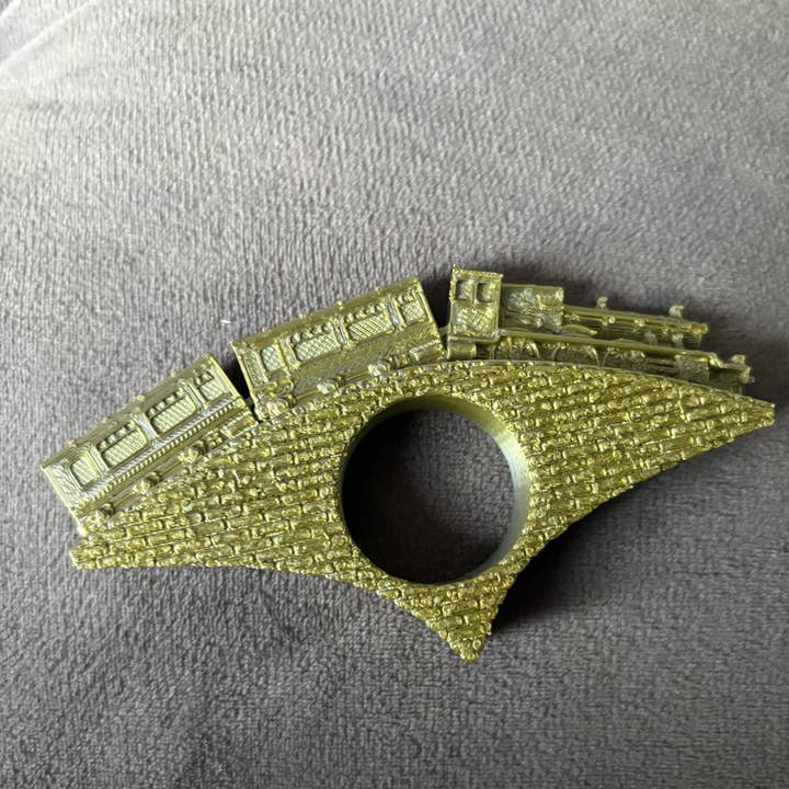 Cryptid Creations – wholesale Bookmark – Train themed page holder 4