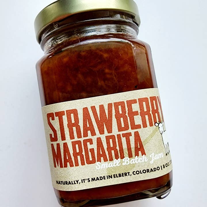 Jam Strawberry Margarita for wholesale by Naked Goat Farm Ltd.