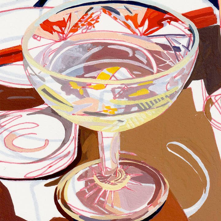 Anissa Riviere Art and Prints - Wholesale Art Print - "Martini with a Twist" Cocktails in New York Giclee Print1
