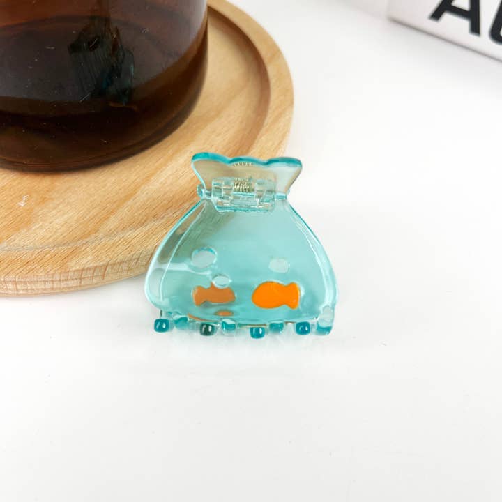 TheDivaSoap - Wholesale Hair Clip - Women's - Fish Tank Hair Clip,Acetate Claw Clips