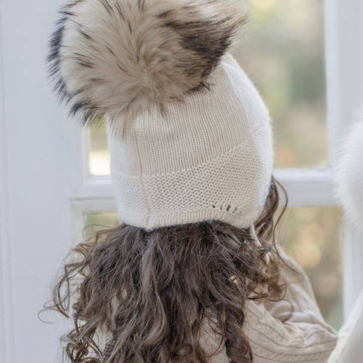 Petite Maison Kids - Wholesale Beanie - Kids - Cashmere Aviator Hat3