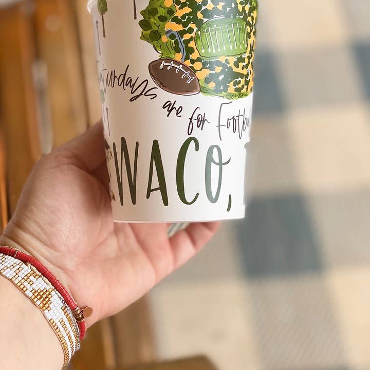 Happy By Rachel, LLC - Wholesale Disposable Cup - Waco, TX Reusable Party Cups, tailgating, gifts, alumni
