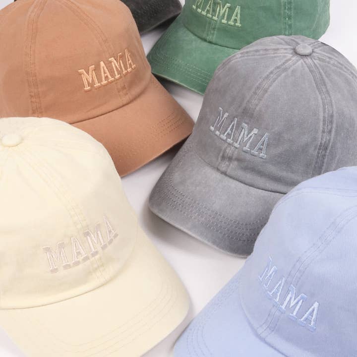 David And Young - Wholesale Baseball Cap - Women's - MAMA Embroidered Baseball Cap12