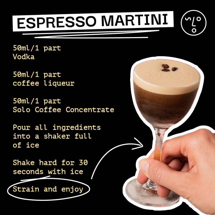 Solo Coffee - Wholesale Iced Coffee/Cold Brew - Expresso Strength Cold Brew Coffee Concentrate (32oz). 4