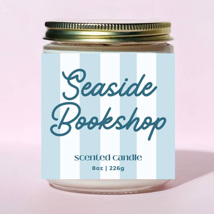 Bougie Printemps Été de la Librairie Côtière pour la vente par Free Ethos