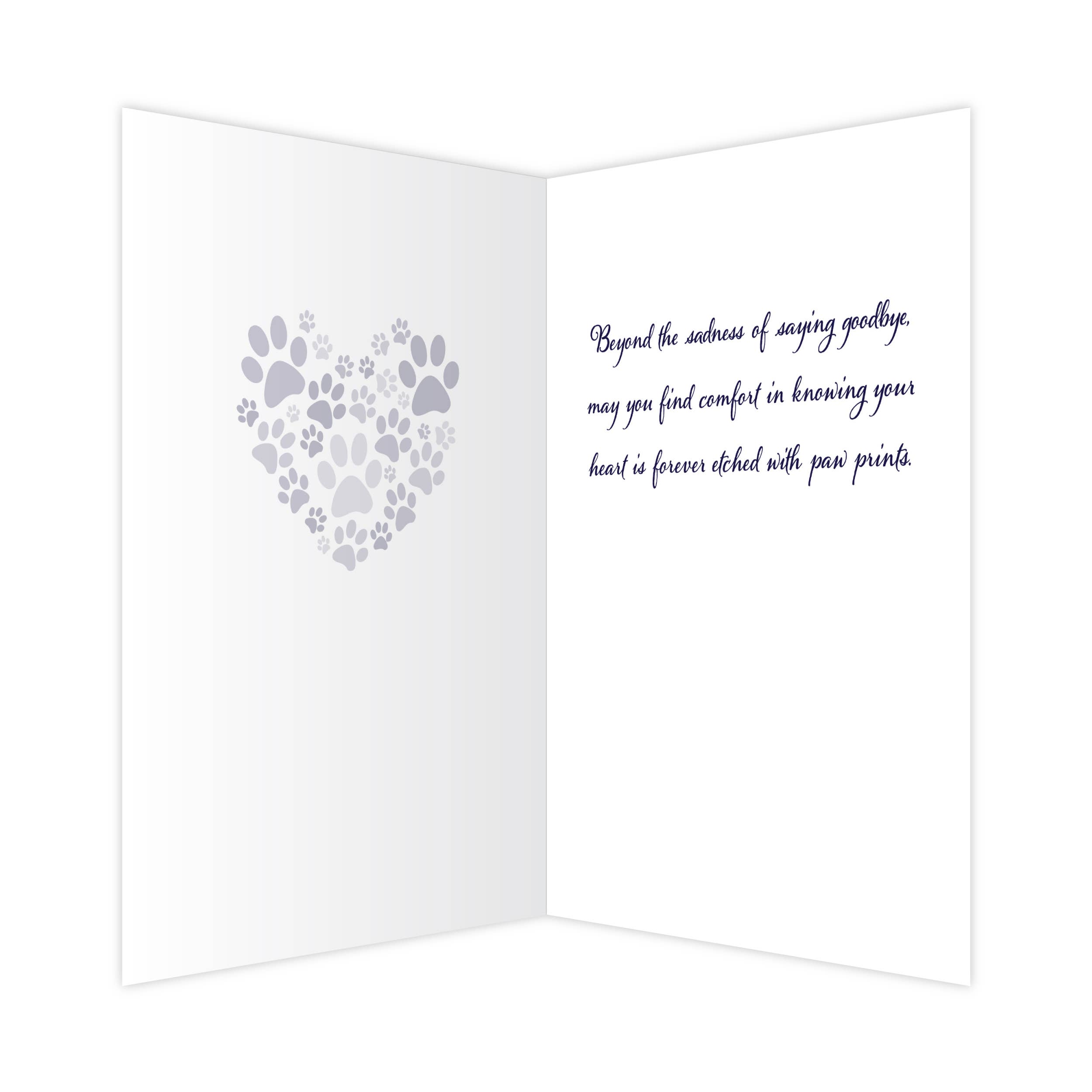 Dog Speak - Wholesale Sympathy Card - Dog Sympathy Card - When tomorrow starts without me…1